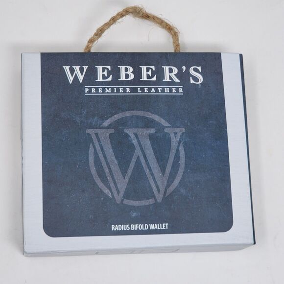 Webers Wallet Premier Leather Mens Pursuit Series Radius Bifold Deer Hunting - Picture 6 of 11